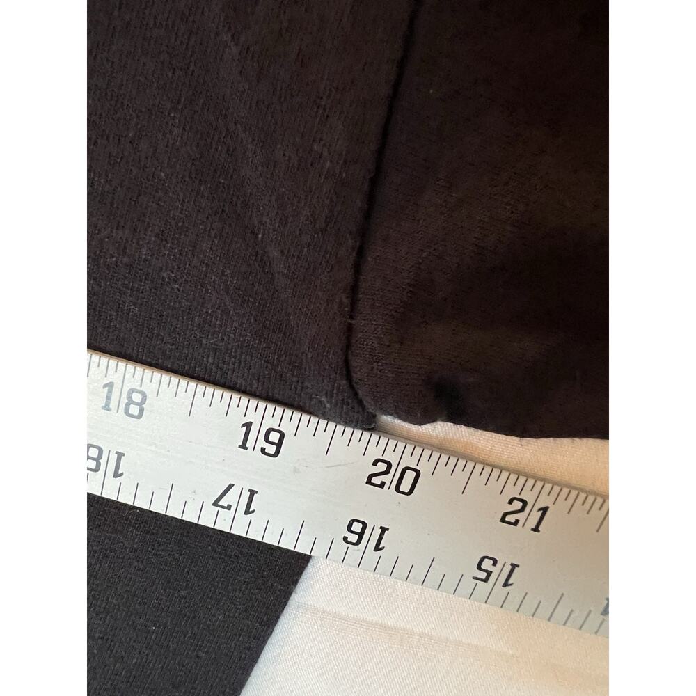 HARROD'S Black Shirt Knightsbridge Westie Terrier Dog Puppy‎ Vintage 90s Size M - Picture 7 of 7
